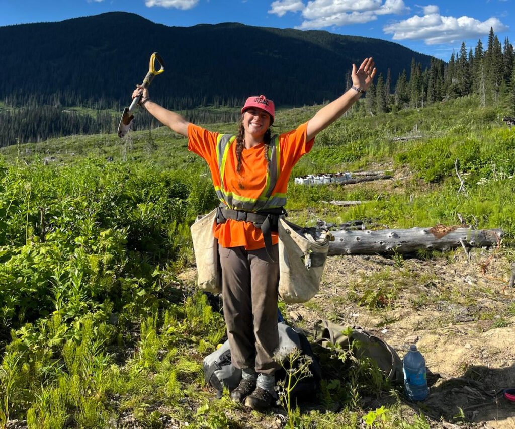 Stella the young tree planter