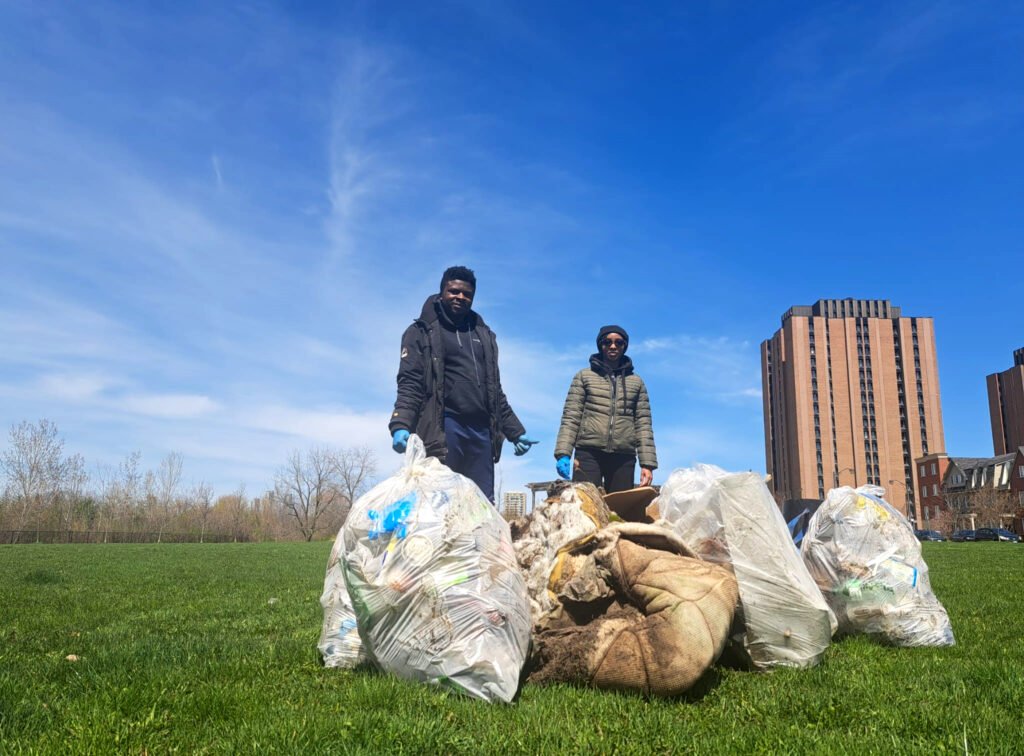 Toronto Cleanup volunteers after successful environmental action