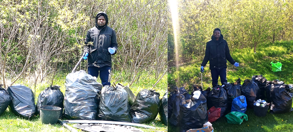 black creek parkland forest cleanup