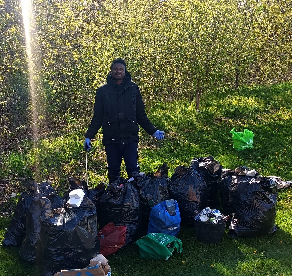 Toronto urban forest cleanup